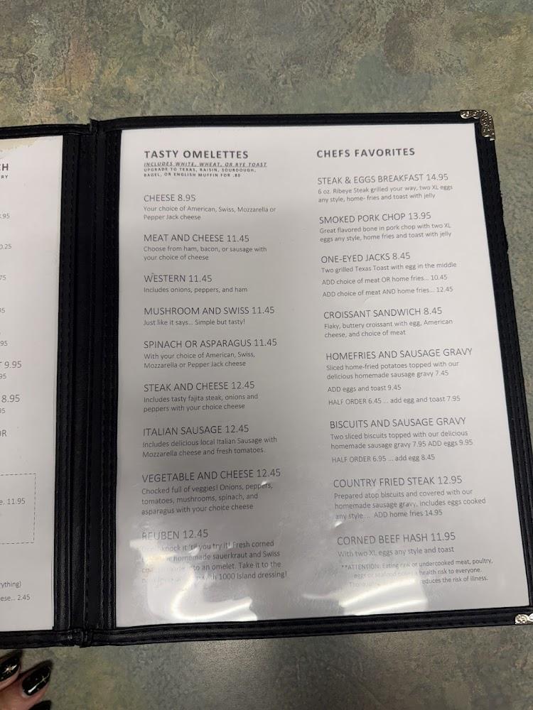 Amsden House Restaurant Menu image 3
