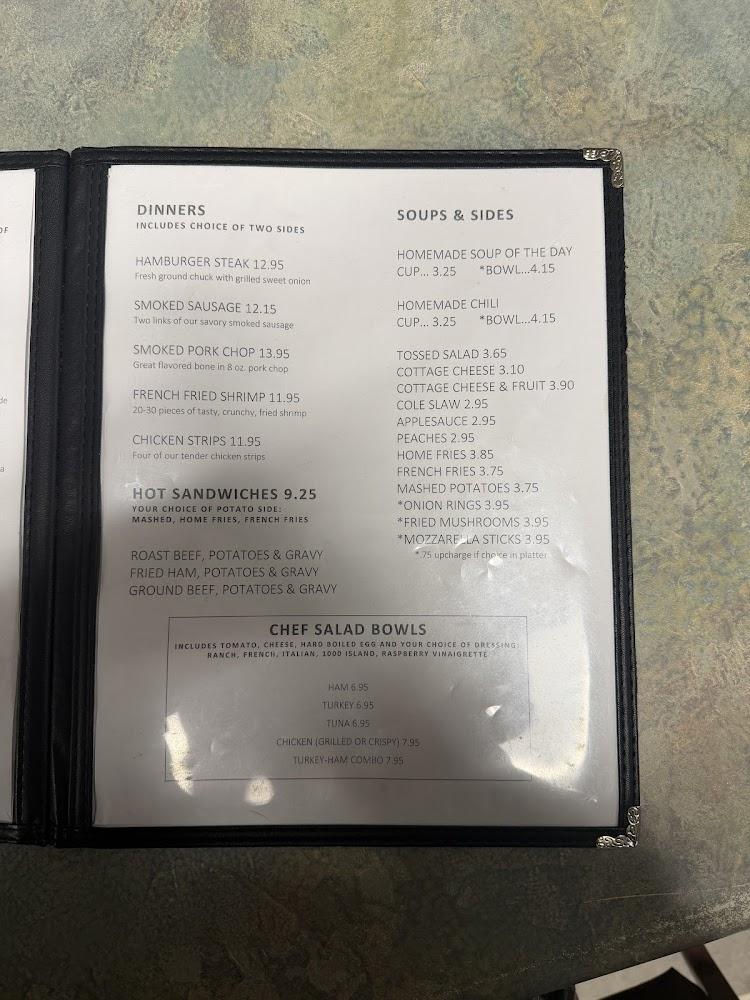 Amsden House Restaurant Menu image 4